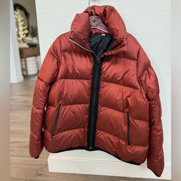 Lululemon Cloudscape Jacket, sunset orange, size 6 - Picture 6 of 12